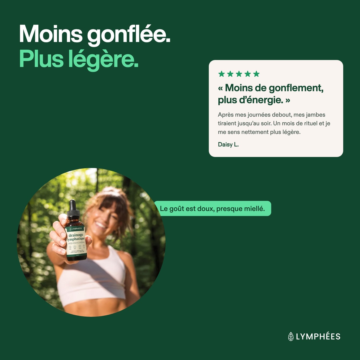 Témoignage d’une cliente Lymphées